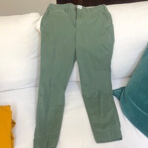 Gap khaki pants olive green size 0 “straight khaki”